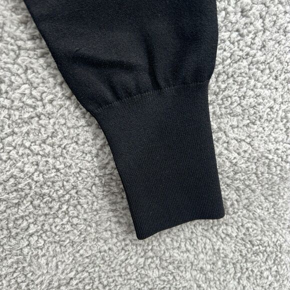 Louis Vuitton Uniforms Staff Sweater Silver Tone Chain Detail Black Size Large* - Picture 3 of 11